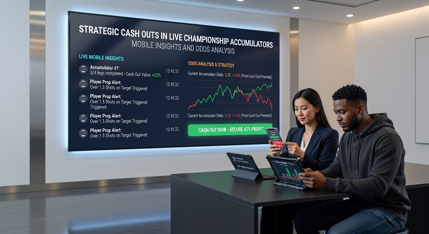 Graph illustrating odds fluctuations and cash out value over time in a live Championship accumulator